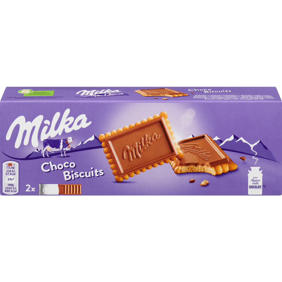 Milka Choco Biscuit 150g (14 pack) - K02.