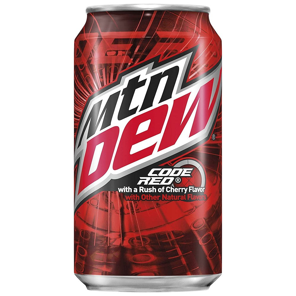 MOUNTAIN DEW Code Red 355ml (12 pack)