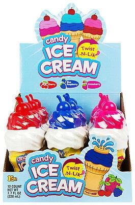 Koko's Novelty Ice Cream Candy Twist-N-Lik 18g (12 Pack) - X3