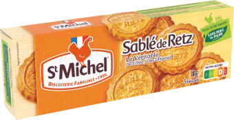 St Michel Biscuits Sablés de Retz 120g (18 pack)