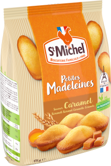 SAINT MICHEL Petites Madeleines Caramel 175g (10 Pack)