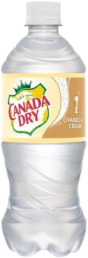 CANADA DRY Vanilla Cream 591ml (24 pack)