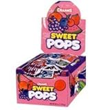 CHARMS Blow Pop Burst Berry 18 g (paquet de 48)