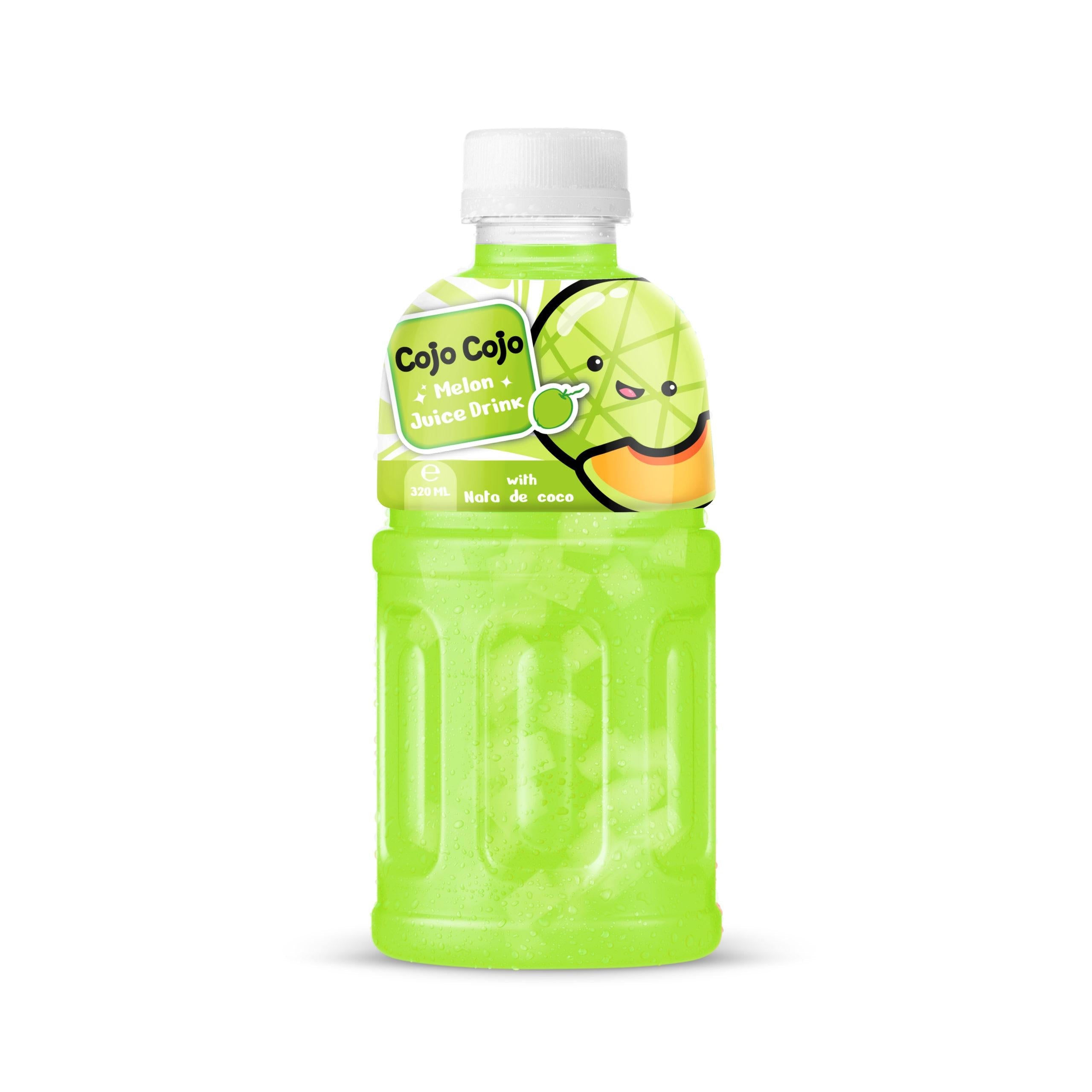 Cojo Cojo Melon Juice Drink With Jelly Coconut 320ml(24 pack)