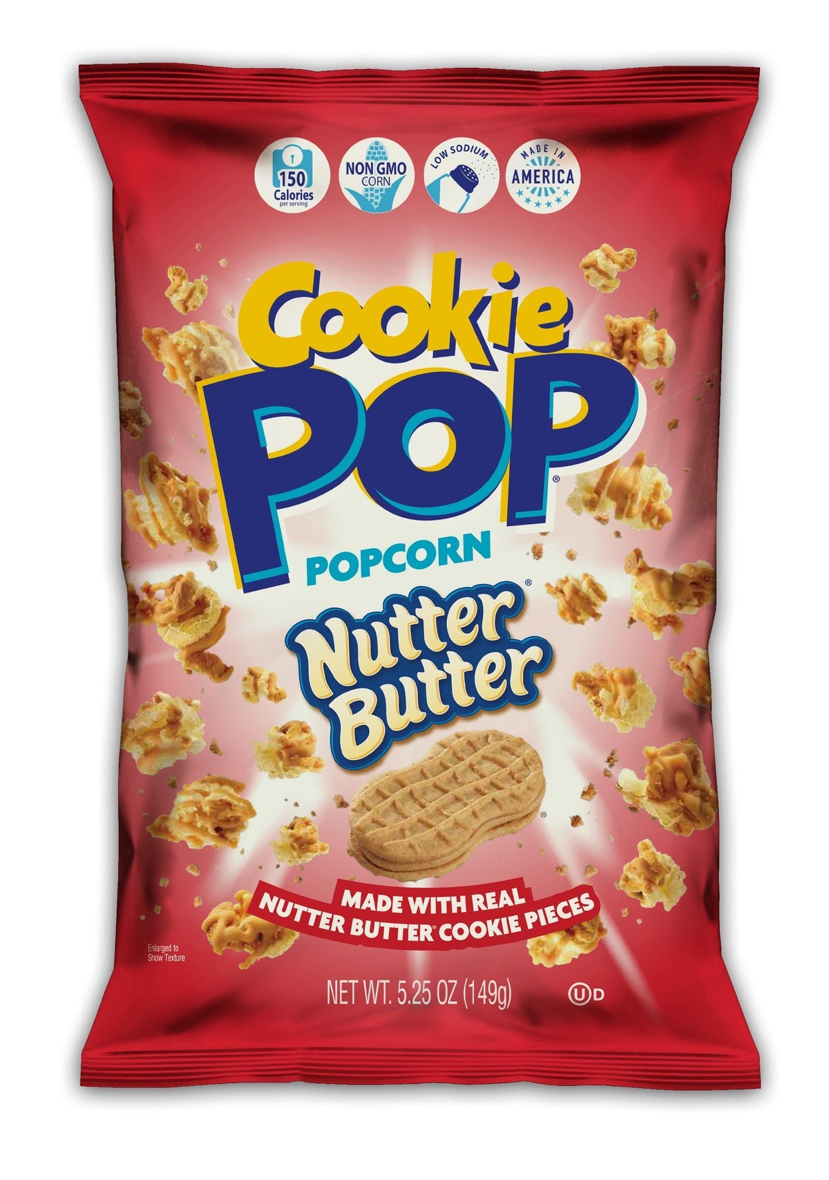 Cookie Pop Nutter Butter Popcorn 1oz (pack 48)