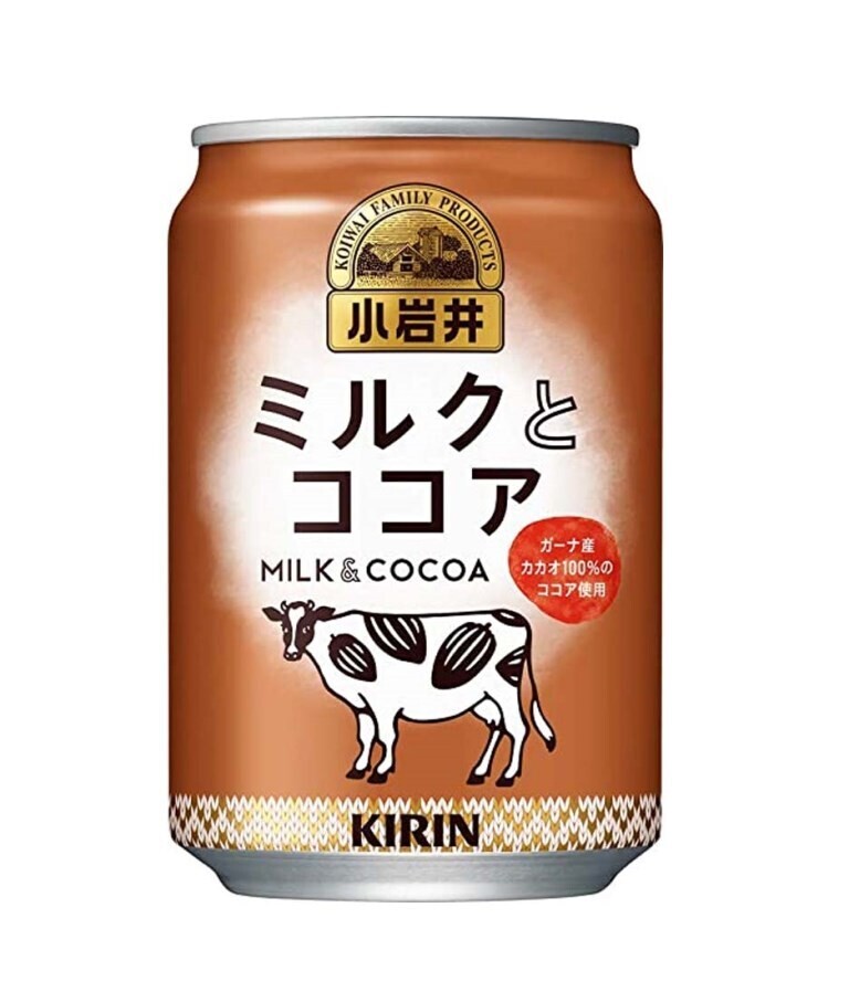 Kirin Koiwai Milk & Cocoa Drink Can 280ml (24 Pack)