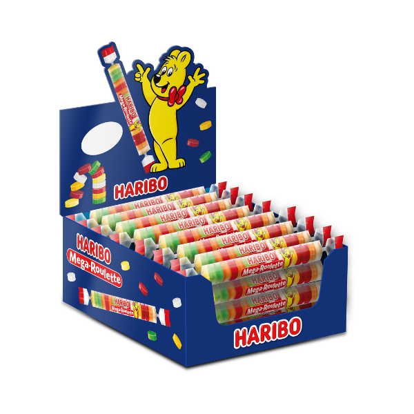 HARIBO Mega-Roulette Display Pack  - 1 display + 6 cases