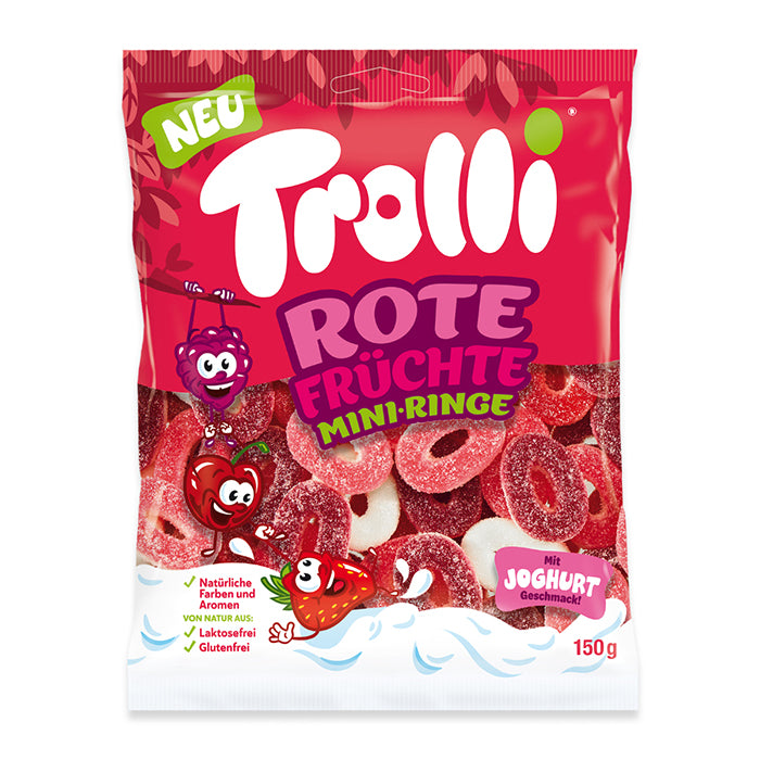 TROLLI Red Fruits Minis 150g (20 pack) - D11