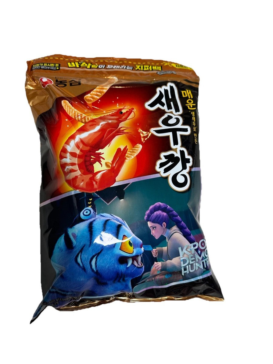 Kpop Demon Hunters Shrimp Crackers Spicy 400g (6 Pack) - B5
