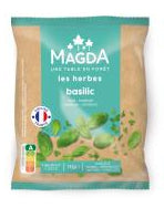 FROZEN - MAGDA Basilic en Sachet 75g (8 pack)