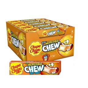 Chupa Chups Incredible Chew Orange 45g (20 pack)