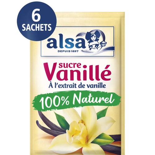 ALSA Sucre Vanillé  6 x 7.5g (32 pack) - O3