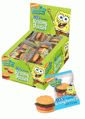 Frankford Spongebob Squarepants  Gummy Giant Krabby Patties Changemaker  18g (36 Pack) - A23