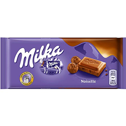 Barre de chocolat Milka Oreo Sandwich 92 g (lot de 16)