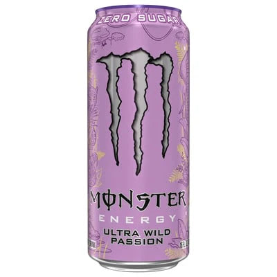 MONSTER ENERGY Ultra Wild Passion 473ml (24 Pack)