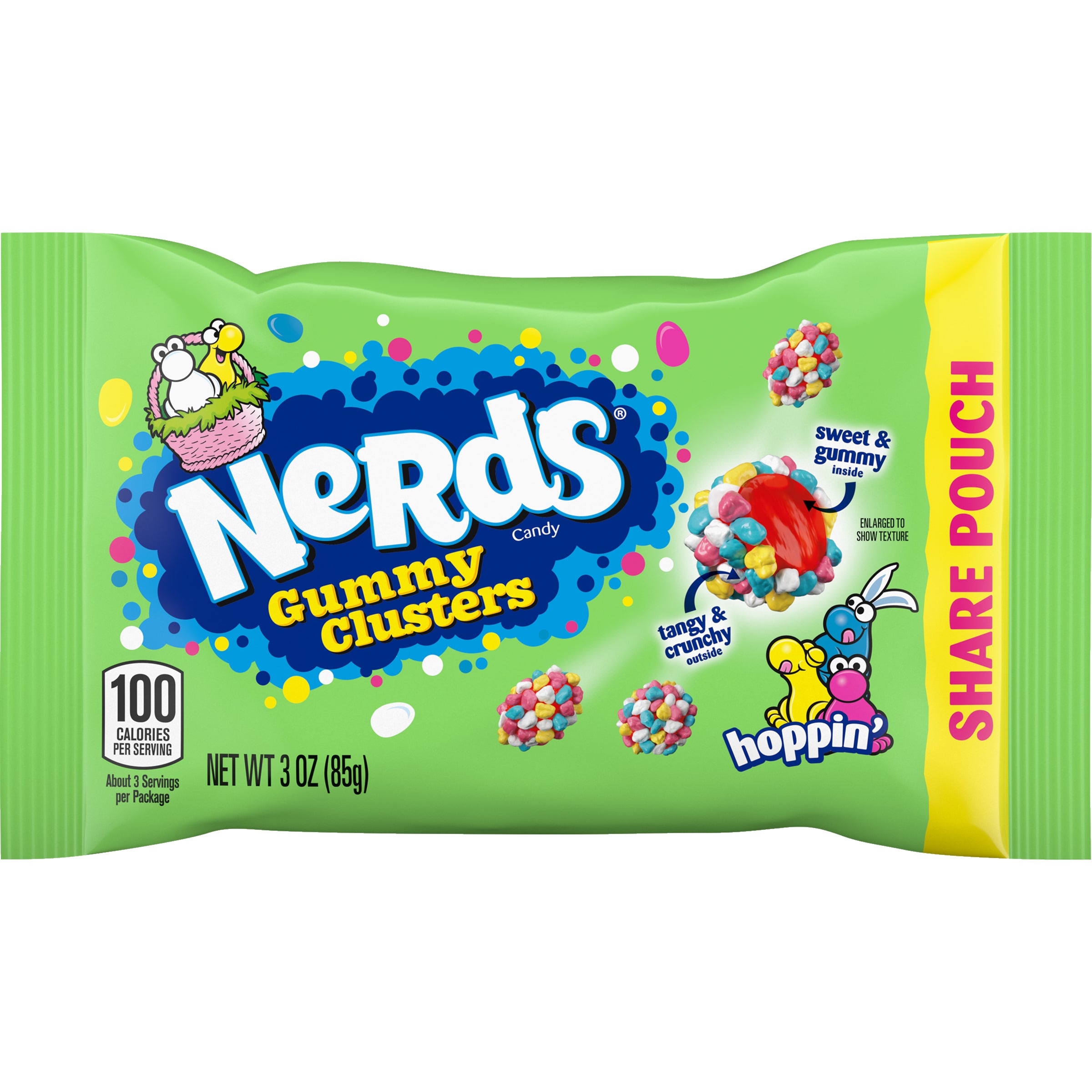 Nerds Easter Gummy Clusters 85g (12 pack)