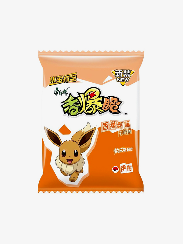 Pokemon Crisps Noodle Spicy Crabs 33g (30 pack) -H10.