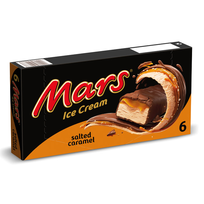 FROZEN - MARS Ice Cream Salted Caramel x6 240g (12 pack).