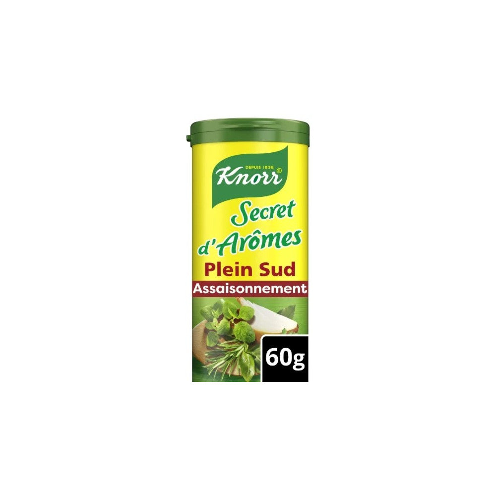KNORR Assaisonnement Plein Sud - Secret D'arômes  60 g (8 pack) - O8