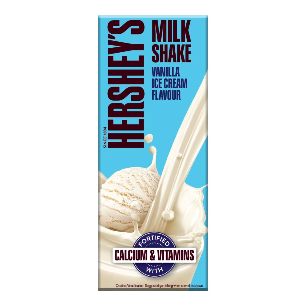 Hershey's Milkshake Vanilla Ice Cream Flavor 180ml ( 30 pack)