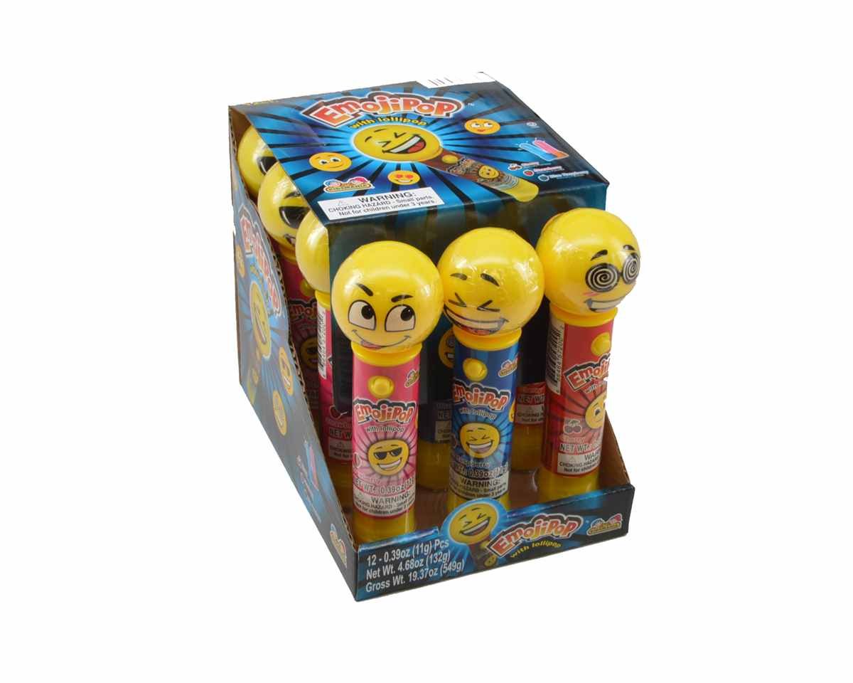 Kidsmania Emojipop with lollipop (12 pack) - Z19