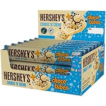 HERSHEY'S Wafer Chocotubes Cookies Cream 25g (15 pack)