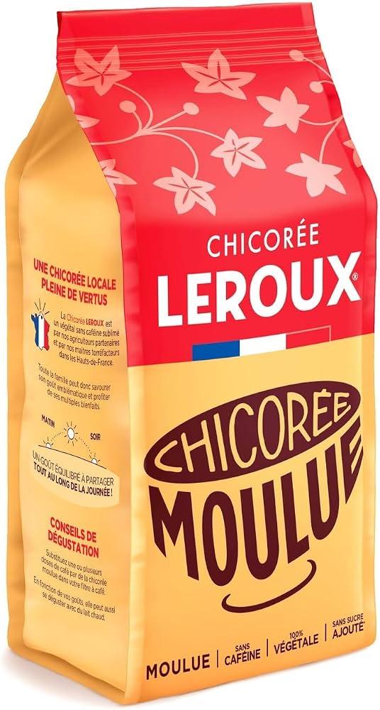 LEROUX Chicorée Moulue 500g (12 pack) -