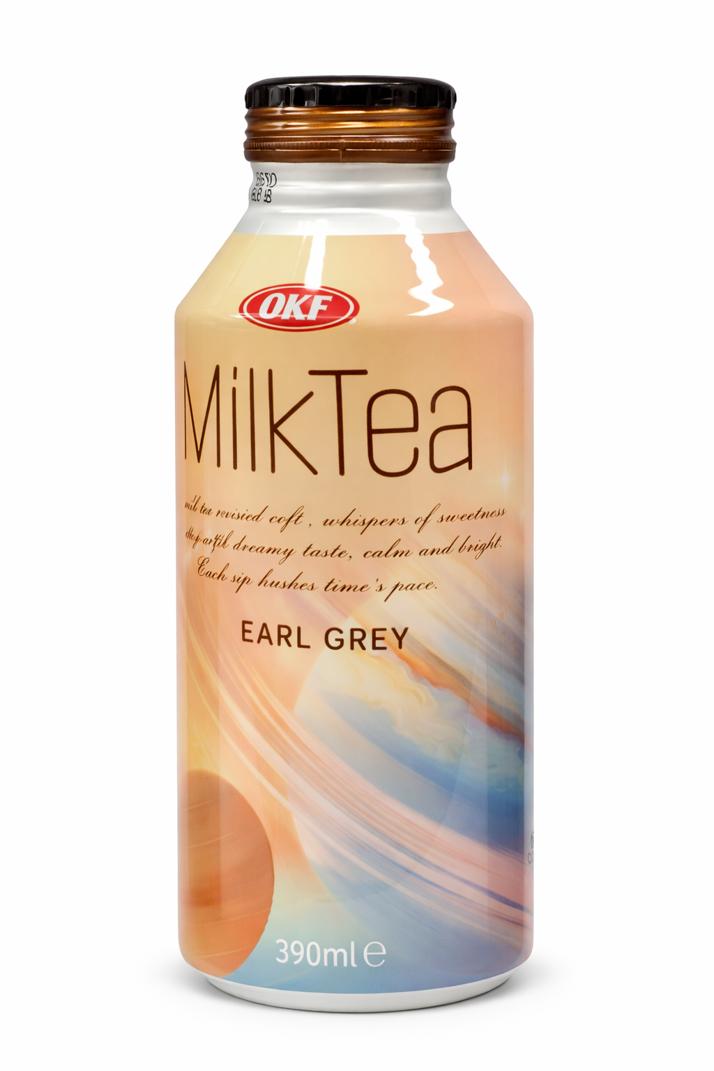 OKF Milk Tea Earl Grey 390ml (20 pack) -D1