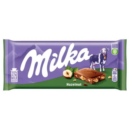 MILKA Hazelnuts 90g (24 pack) C4