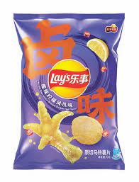Lays Sour and Spicy Lemon Chicken Feet Flavor 70g (22 pack) XSol