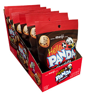 Meiji Hello Panda Chocolate  62g ( 6 pack) X14