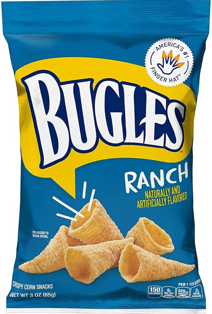 Bugles Ranch 85 g (6 Pack) -D4