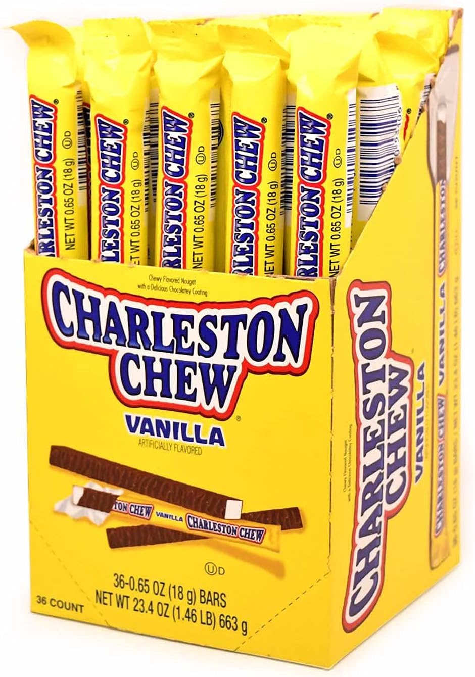 CHARLESTONE CHEW Vanilla 18 g (36 Pack) - A22