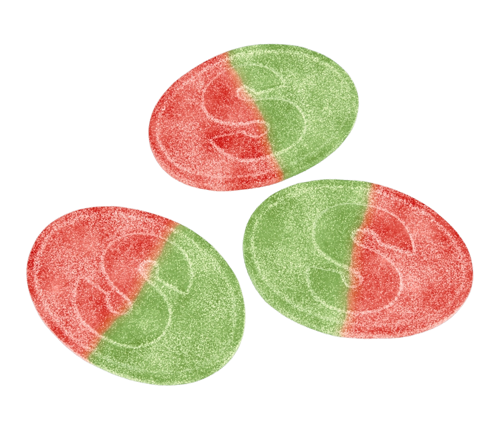 S-Märke Sour Strawberry 4kg