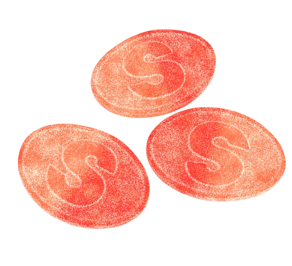 S-Märke Sour Peach 4kg