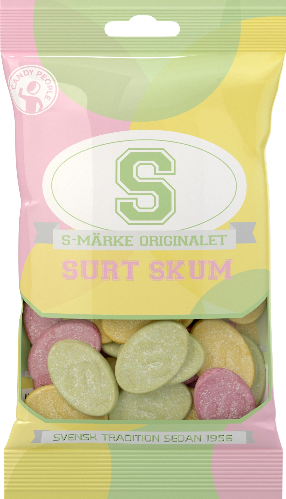 S-Märke Skum Surt 70g  (14 pack)