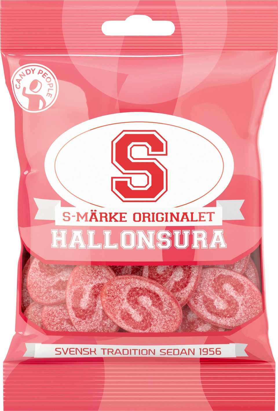 S-Märke Hallonsura 80g  (18 pack)