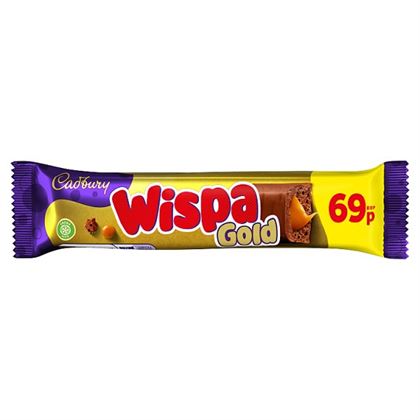 Cadbury Wispa Gold Bar 48 g (48 Pack)