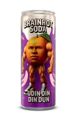 BRAINROT SODA Udin Din Din Dun 250ml (24 pack) - J10