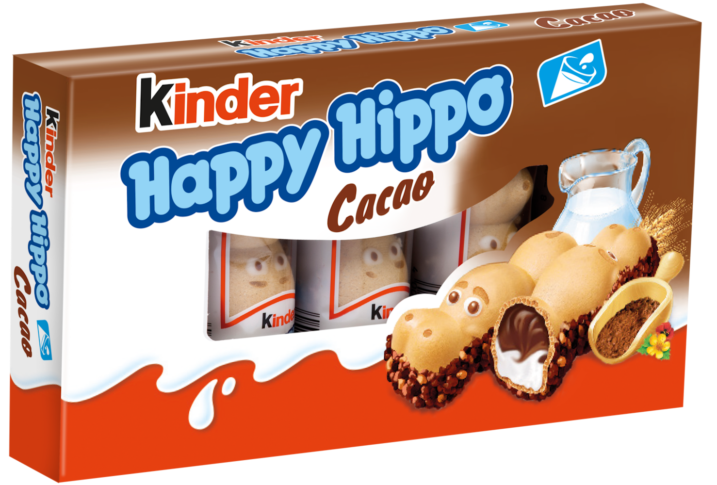 FERRERO Kinder Happy Hippo Cacao 103g (10 pack) - R32