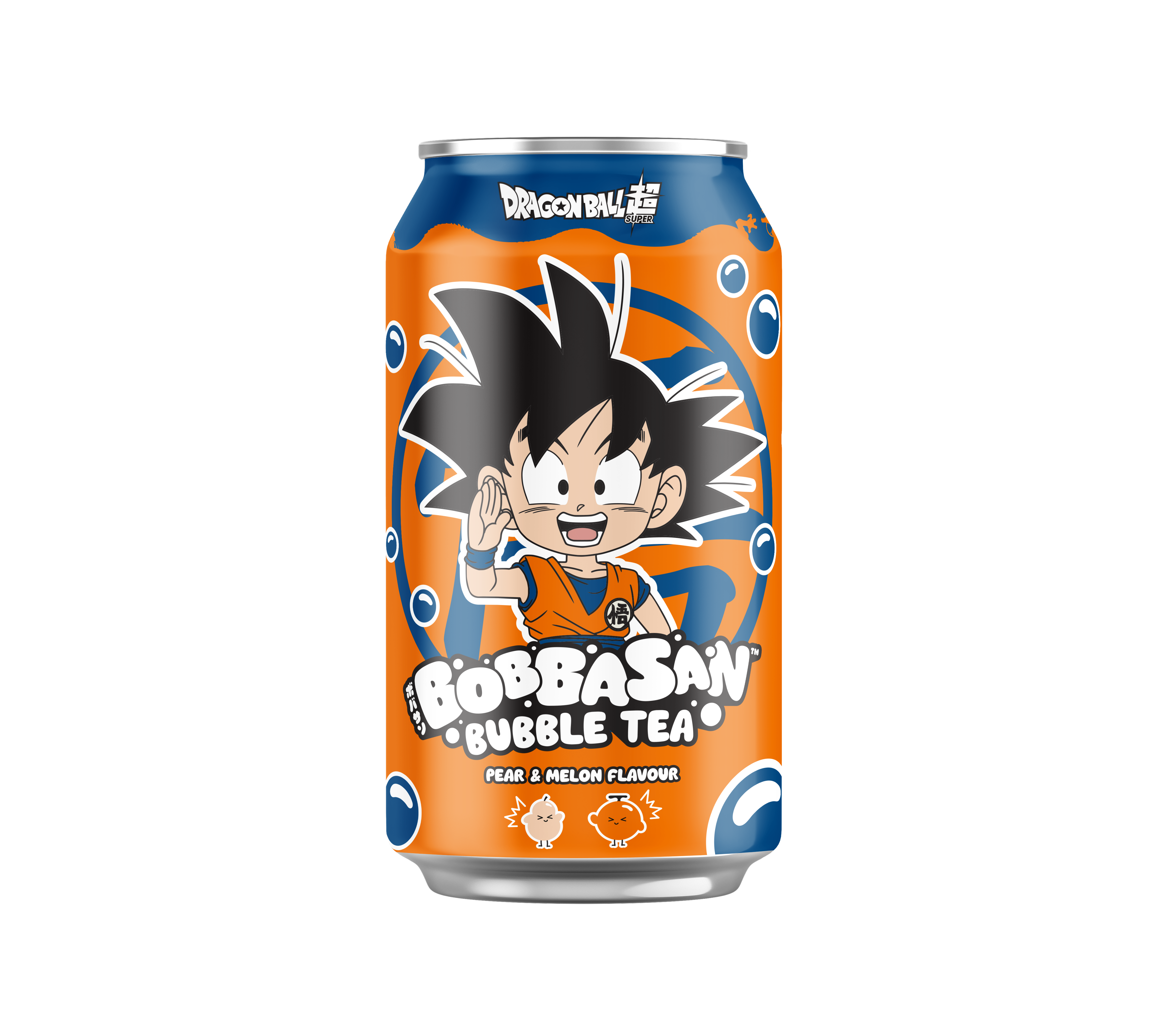 Dragon Ball Z Goku  Bubble Tea Pear and Melon flavor 330ml (24 pack)