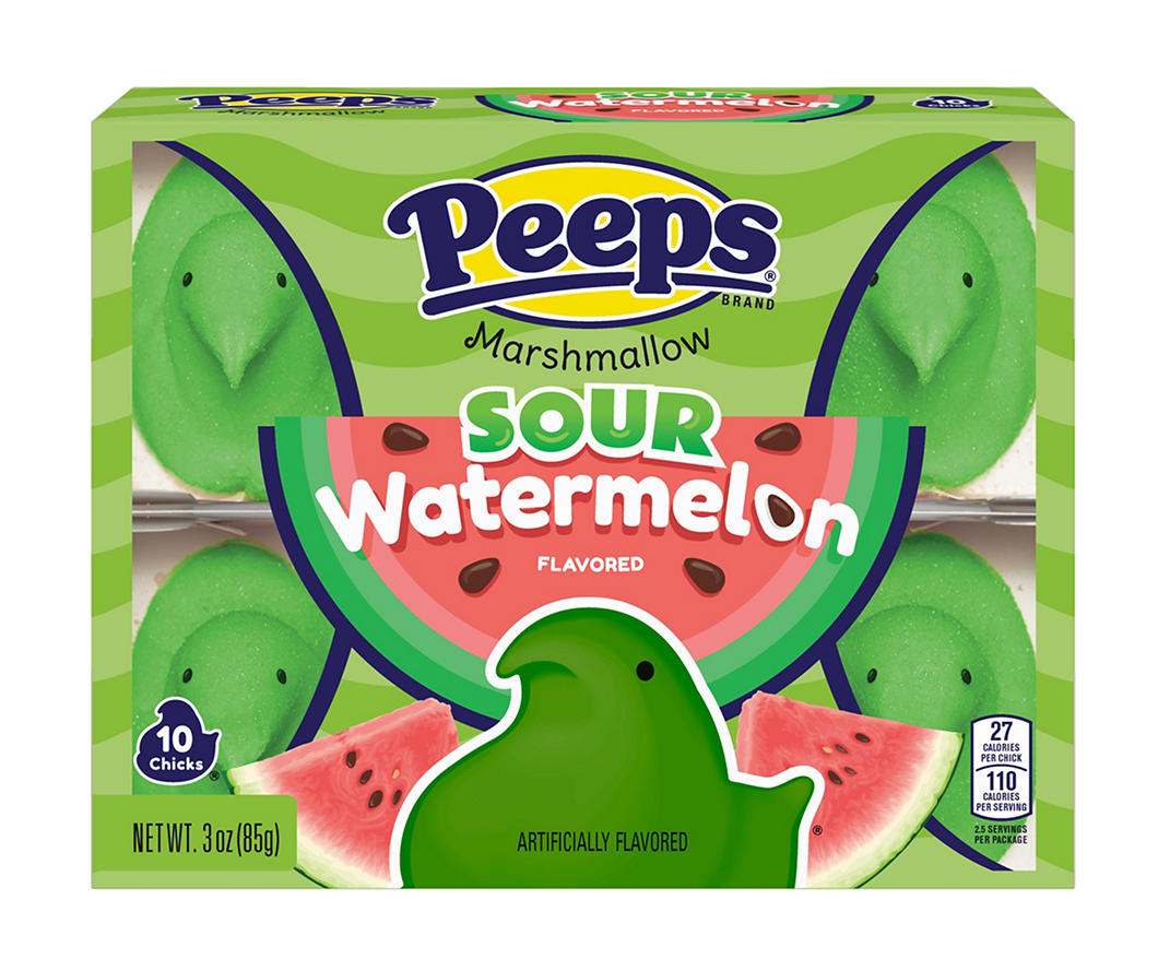 Peeps Easter Edition Sour Watermelon Marshmallow Chicks 85g (36 pack)