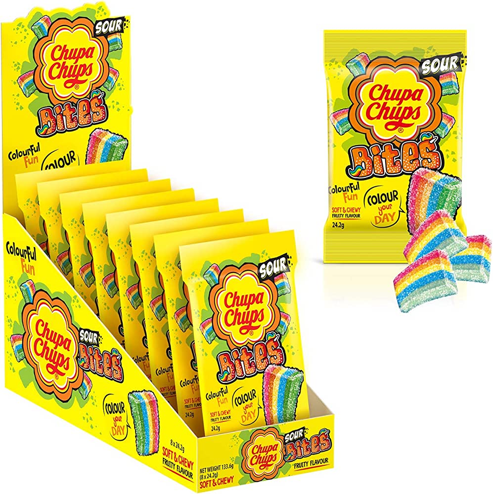 CHUPA CHUPS JELLY (24g x 16 packs) SOUR BITES - Vietnam D33