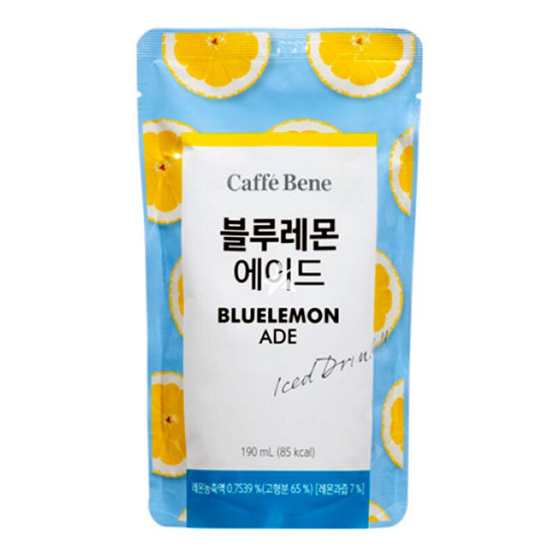 CAFFE BENE Blue Lemon Ade 190ml (50 pack) - G0