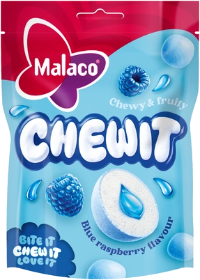 MALACO Chewit Blue Raspberry 115g (9 pack)