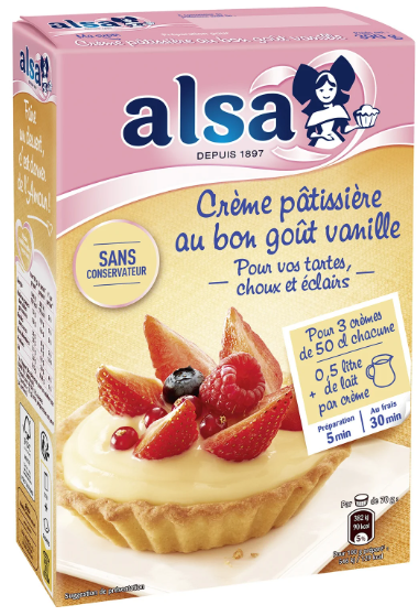 Alsa Crème Pâtissière (7 pack) - K5