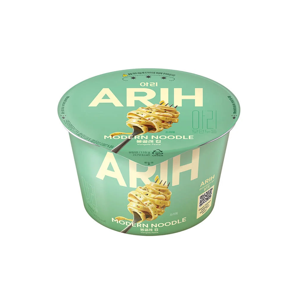 ARIH MODERN NOODLE Vongole Cup 115g (6 pack) -