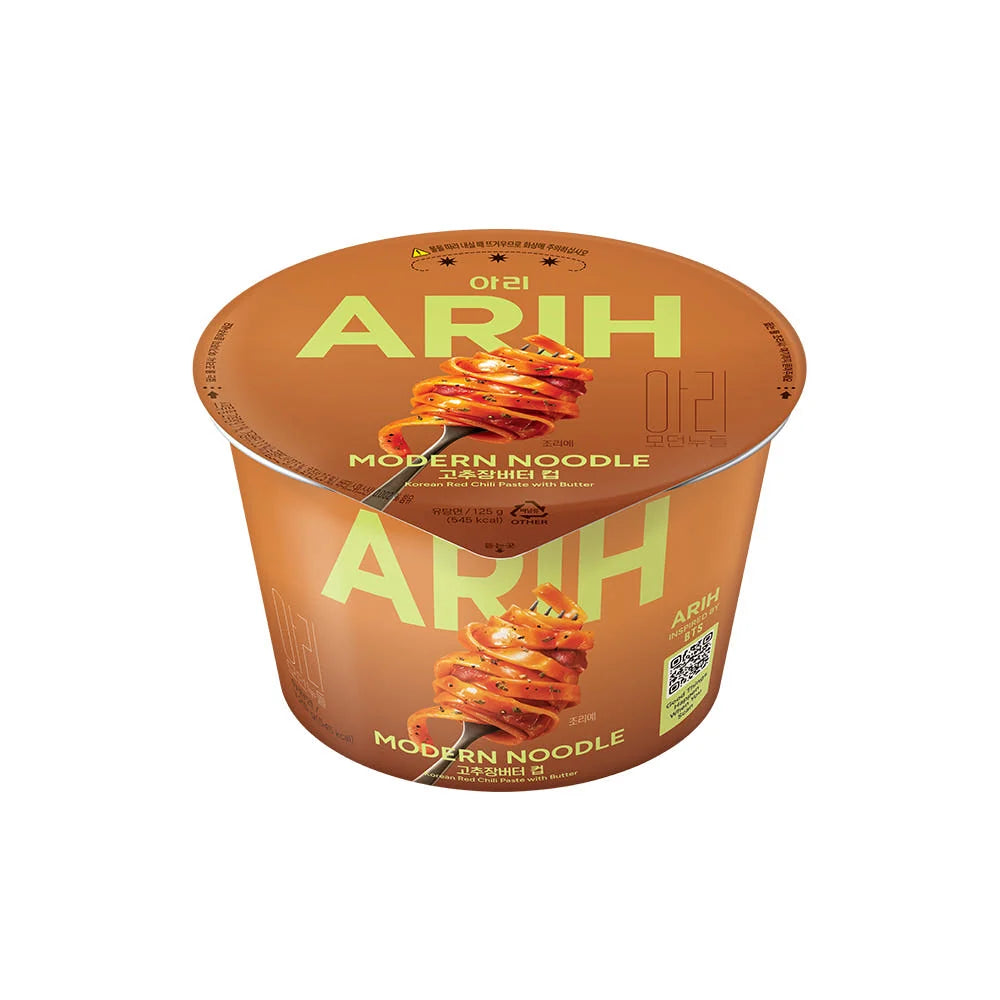 ARIH MODERN NOODLE Gochujang Butter Cup 125g (6 pack) -