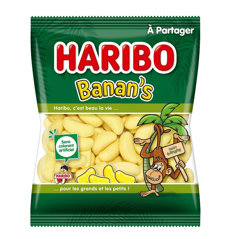 HARIBO Banan's 120G (30 pack) - France E67 -SCSol