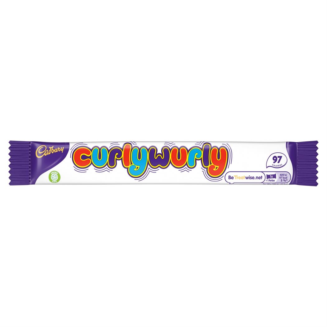 Cadbury Curly Wurly Bar 21.5 g (48 Pack)